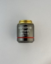Olympus UPlanFl 4×/0.13 Infinity Microscope Objective ∞/– RMS
