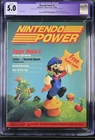 Nintendo Power Volume 1 CGC 5.0 Topps Vintage NES First Issue Nintendo of Inc.