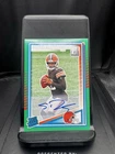 2025 Donruss Shedeur Sanders Rated Rookie Auto Green #316 Cleveland Browns RC