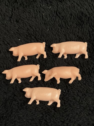 Tekno Denmark Mercedes Benz LP 322 Open Truck COMPLETE w/ 5 Pigs and Box - Picture 9 of 11