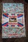 LRG Original Feed sack Laying Mash Jim Dandy Birmingham AL Daniel Boone  Indians
