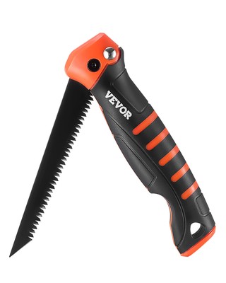 VEVOR Folding Jab Saw 5in Foldable Jab Saw with Soft Grip Handle for Drywall PVC