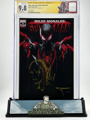 MILES MORALES SPIDER-MAN #39 TAO VARIANT COVER CGC 9.8 SS SKETCHED BY IVAN TAO