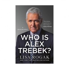 Who Is Alex Trebek? Rogak Paperback