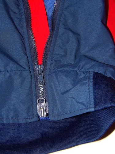 VINTAGE 1985 "McLAREN NORTH AMERICA" EMBROIDERED JACKET! CB SPORTS! RED & NAVY S image 10