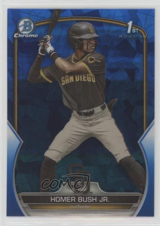 2023 Bowman Chrome Draft Sapphire Edition Homer Bush Jr #BDC-124 1g1u