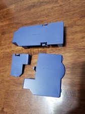 Complete Set of 3 OEM Serial  Hi Speed Port Covers GameCube - Indigo Purple