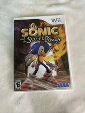 Sonic and the Secret Rings Nintendo Wii 2007 Complete w/ Manual Tested