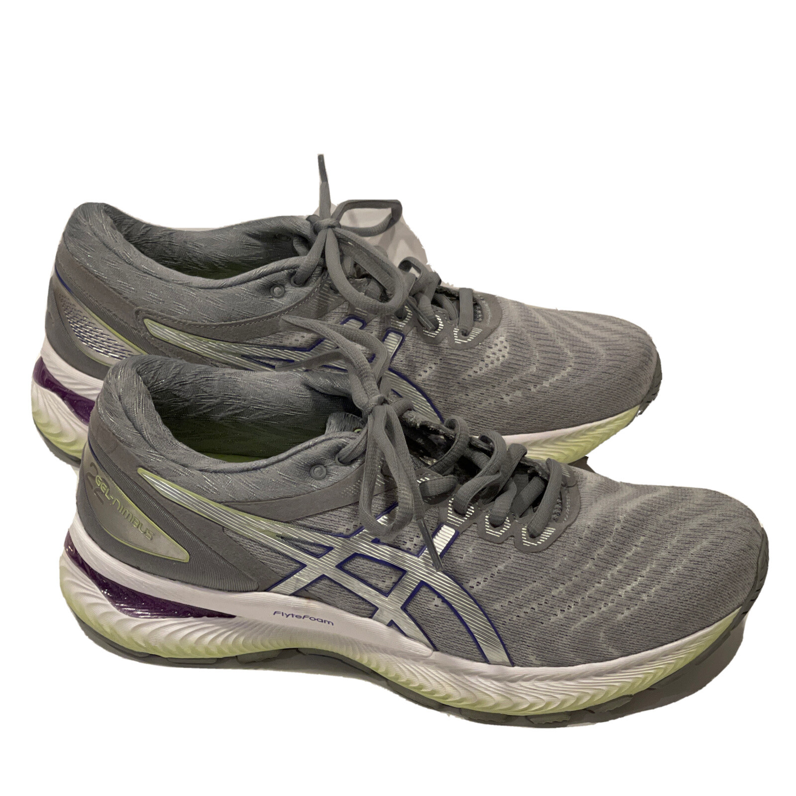 Asics Gel-Nimbus 22 Women's Sz Running Shoes 1012A587-102 White