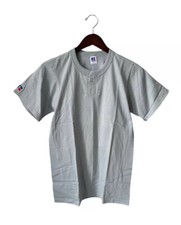 vintage russell athletic henley t-shirt mens size small deadstock NWOT made USA