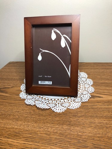 Prinz Ltd. Espresso Wood 4x6 Photo Frame for Tabletop Display or Wall Mount - Picture 9 of 12