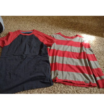 Lot of 2 boys M/8-10 shirts - Gap, Cat  Jack