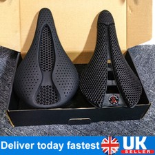 BUCKLOS 3D Printed Bike Cycling Saddle Seat Carbon Rail MTB Road Bicycle Cushion