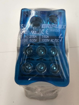 nVent Eriflex Genuine 569030 Erico Power Distribution Block 600V | 1000V AC/DC
