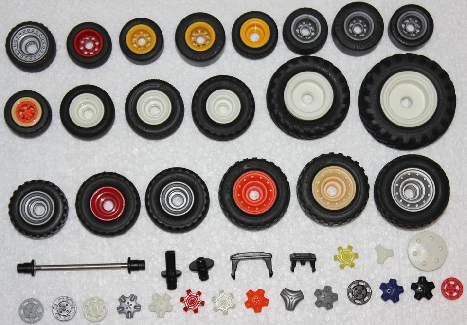 Playmobil " Wheel / Wheels/Tyres / Hub Cap / Axles Choose They Your Model - Image 3 of 3