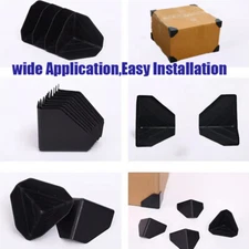 Bulk Black Plastic Corner Guards – Heavy-Duty Protection at Wholesale Price!