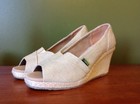 Dawgs Kaymann Shoes Women’s 3” Wedge Heels Open Toe Beige Espadrilles Sandals — photo 3