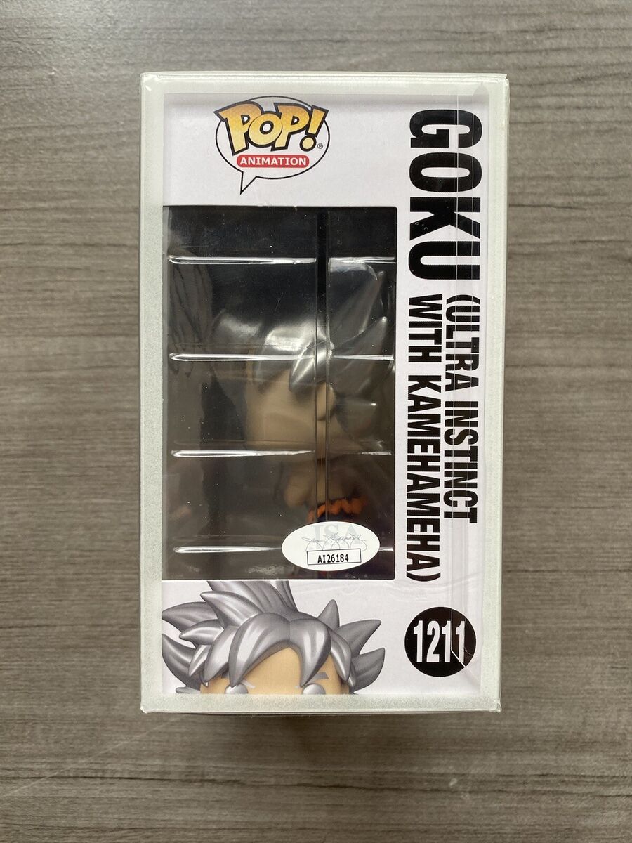 Goku Ultra Instinct Kamehameha Funko POP - 2022 NYCC Exclusive Con Sticker