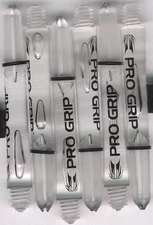 1.75in. 2ba Clear TARGET Pro Grip Dart Shafts & Springs: 1 set of 3