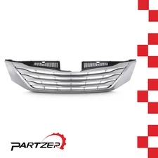 TO1200333 Chrome Front Bumper Upper Grille Fit 2011-2014 Toyota Sienna Mini