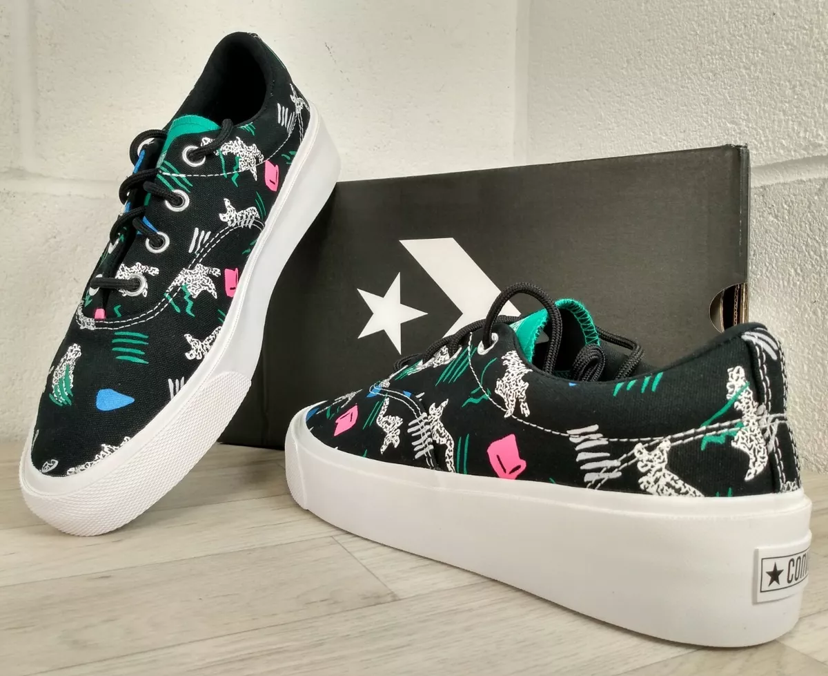 Converse Skid Grip CVO OX Shoes Size UK 7 EU 41 Archival Print Low Trainers 66