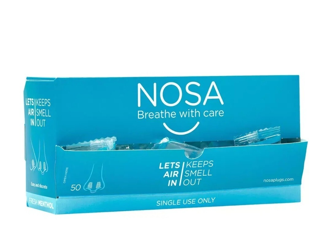 Ampri NOSA Geruchs-Nasenstopfen Nasenstöpsel Menthol Geruchsentferner