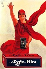 Poster Manifesto Locandina Pubblicità d'Epoca Stampa Vintage Pellicole Foto Agfa