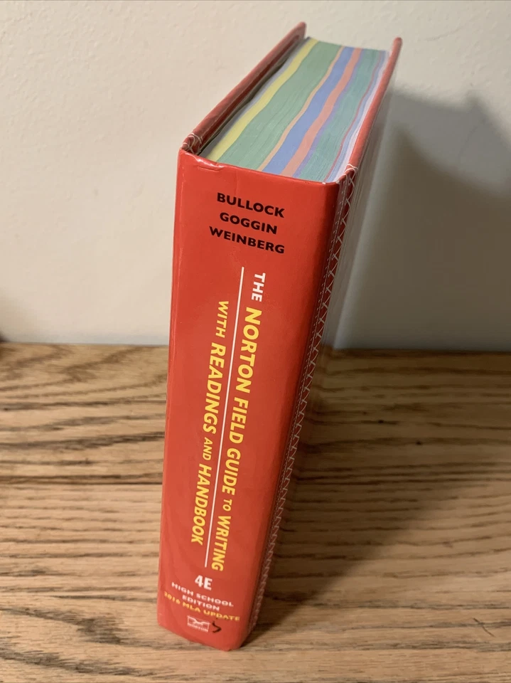 NORTON FIELD GUIDE TO WRITING WITH READINGS AND HANDBOOK By Richard VG+ - Image 2 of 4
