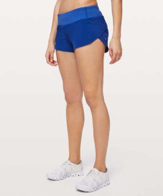 NWT (missing inner label) - Lululemon Speed Up Short *2.5'' Jet Stream | SIZE: 10