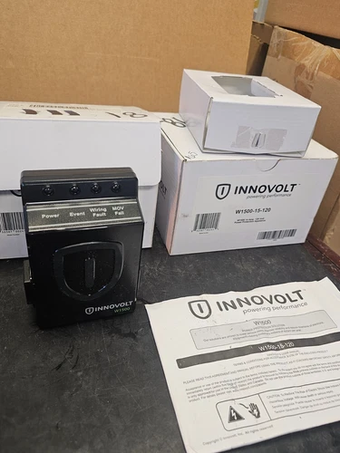 2PC INNOVOLT W1500-15-120 POWER PROTECTION APPLIANCE, 14AMP, 120VOLT (NIB)