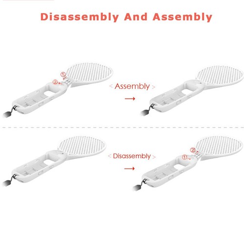 New Left Right Handle Tennis Racket Sport Grip f NS-OLED Joy-Con Game Controller - Picture 6 of 8