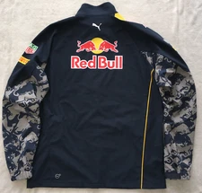 Red Bull Racing Motorsport F1 Formula One 1 mens Navy Blue Jacket size XL