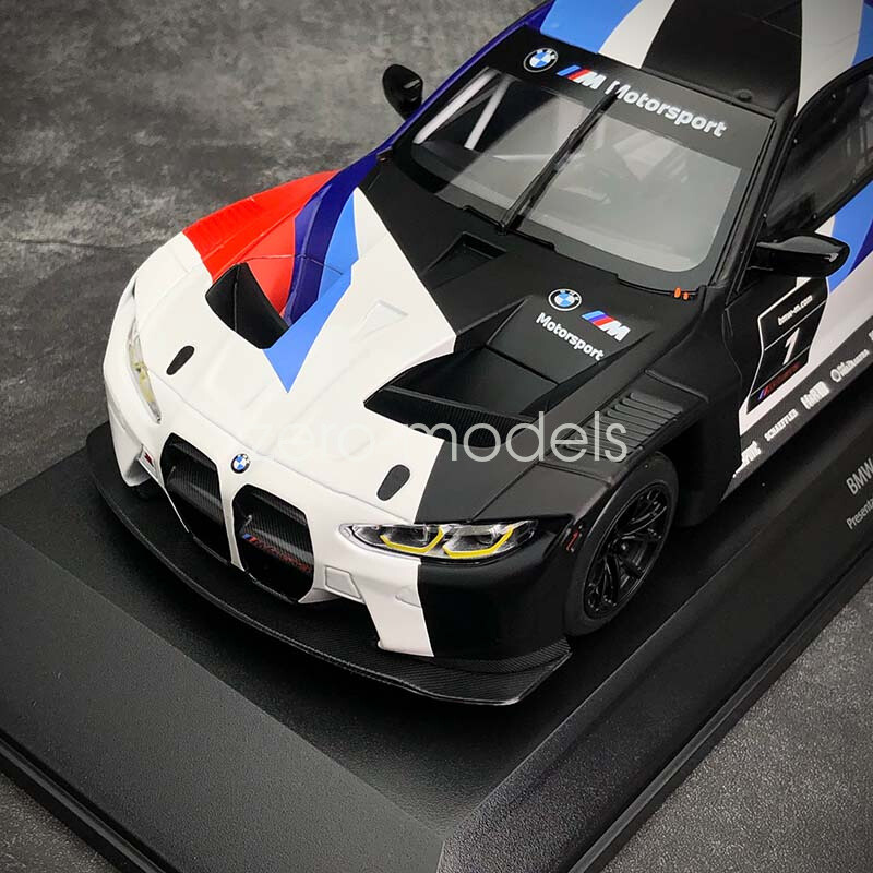 MINICHAMPS 1/18 scale BMW M4 GT3 GTD PRO #1 Diecast Model