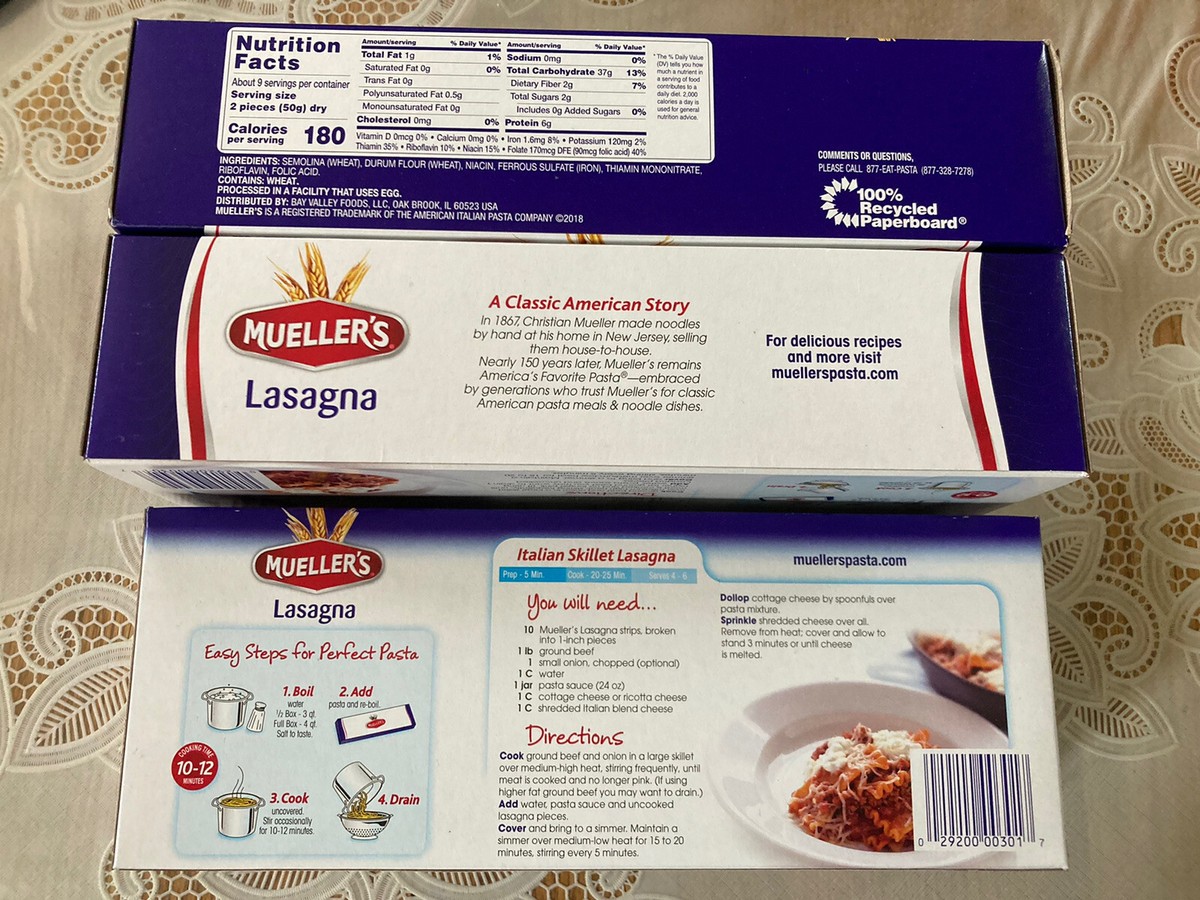 Barilla Whole Wheat Oven Ready Lasagna Noodles Gluten Free Oven