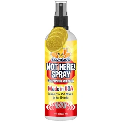 BODHI DOG Spray | Trains Your Pet Where Not to Urinate | Training Not Here! 8oz