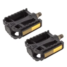 PRO+ Bicycle 889 Pedals Black MTB Beach Cruiser BMX Bikes Pedal, Various Size