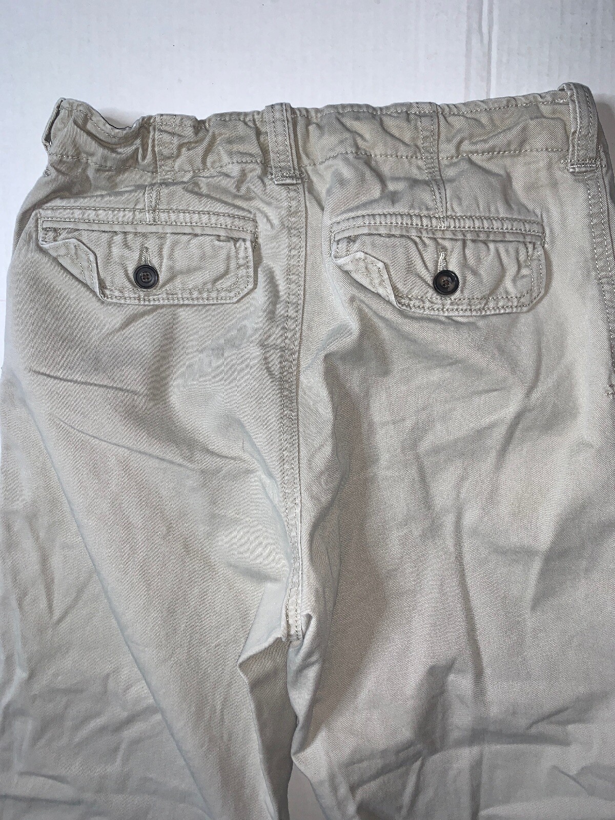 Preowned- Gap Relaxed Fit Flat Front Khakis Boys (Size 16) | eBay