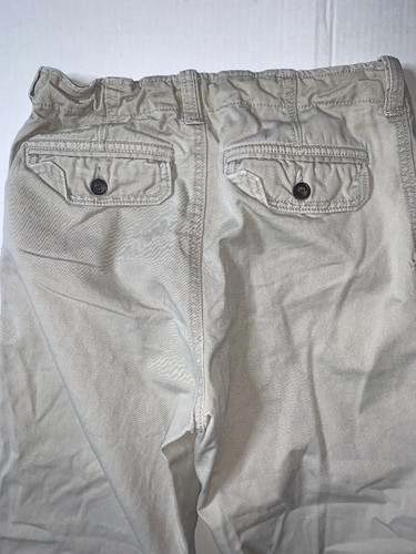 Preowned- Gap Relaxed Fit Flat Front Khakis Boys (Size 16) - Picture 4 of 5
