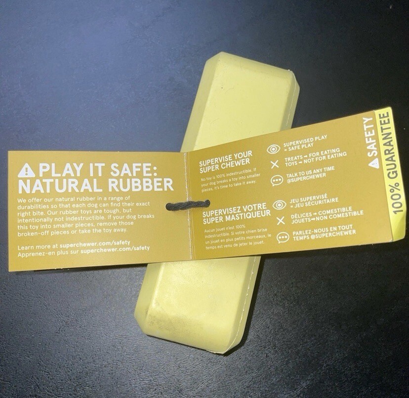 New Bark Box Super Chew 