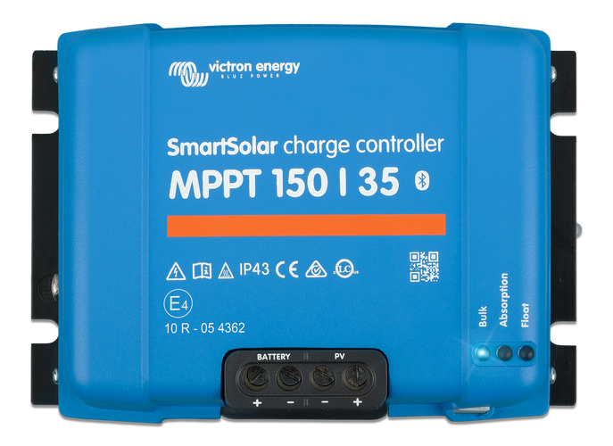 Victron SmartSolar MPPT 150V 35A 12 and 24 and 48V Bluetooth SCC115035210