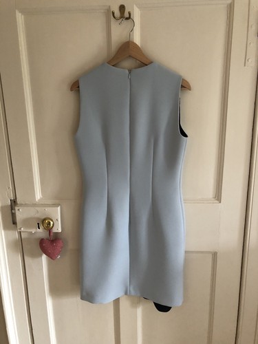 Designer Dress By Carven In Pale Blue Size UK12. Purchase price was £420. - Picture 2 of 5