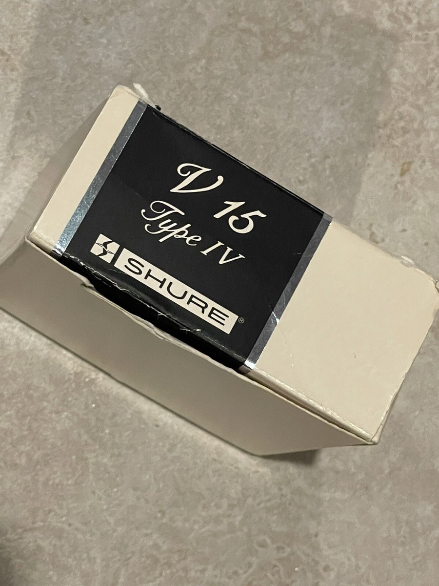 Shure V15 Type IV Cartridge W/ Original Box | eBay Shure V15 Type IV Cartridge W/ Original Box | eBay