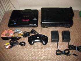 SEGA MEGA CD 1 + SEGA MEGADRIVE 1 CONSOLE SET JAPAN