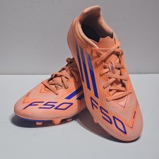 Adidas F50 Orange Blue Football Boots 2025 Size Men's UK 9.5 EU44 A:JI0045