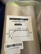 Pre-Taped Masking Paper for Painting - 24 inch x 50 feet, Brown, Tape 2 