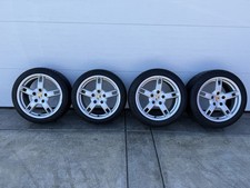 PORSCHE 987 BOXSTER S OEM FACTORY GENUINE 18" WHEELs, TIRES AND CENTER CAPS SET