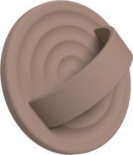 Upgraded Magnetic Phone Grip, Liquid Silicone Soft and Portable, Light Brown