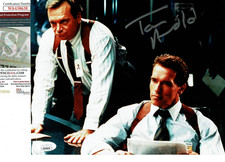 True Lies Tom Arnold autographed 8x10 color photo with Arnold  JSA Certified