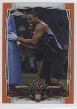 2014 Topps Chrome Retail Orange Refractor Kareem Martin #162 7p8
