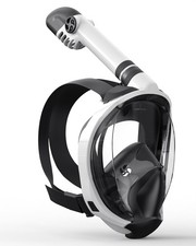 Zenoplige Full Face Snorkel Mask Adults, 208  Panoramic Anti-Fog Snorkeling